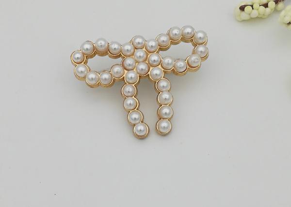Buy cheap ABLE Doll Shoe Buckles , Plastic Fashion Shoe Buckles Fixed With Pearls from wholesalers
