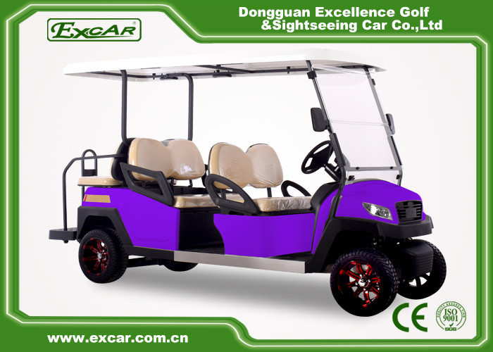 4+2 Seats Electric Golf Cart 48V/350A With Curtis Controller