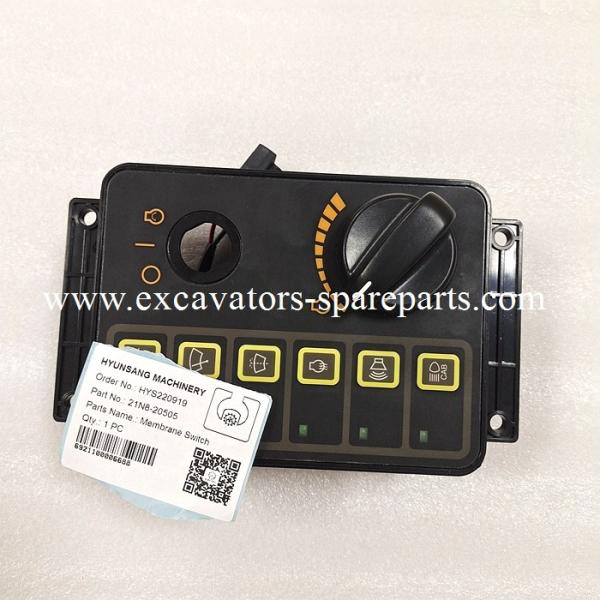Membrane Switch Excavator Electrical Parts 21N8-20505 21N8-20506 For R140LC-7