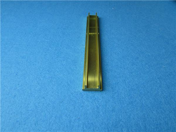 Buy cheap Shining 2m Long CuPb3Zn39 U Shaped Metal Channel High Hardness from wholesalers
