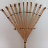 Buy cheap Natural Bamboo Rake Handmade Garden Rakes Harrow Support Customized from wholesalers