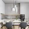 Buy cheap Nordic Creative LED Pendant Lamp For Restaurant Coffee Shop Spillray 30 glass chandelier(WH-MI-132) from wholesalers