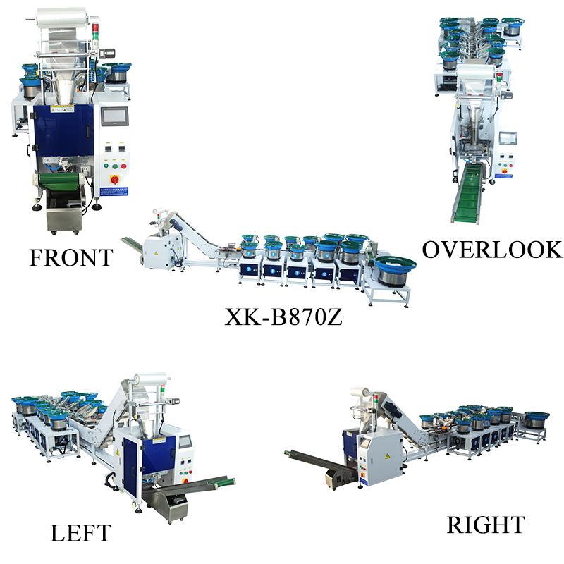 Direct Sale Automatic Equipment Small Sachets Furniture Parts Screw Accessories Packing Machine