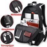 Factory wholesale OEM custom men trendy waterproof luminous school bags Laptop