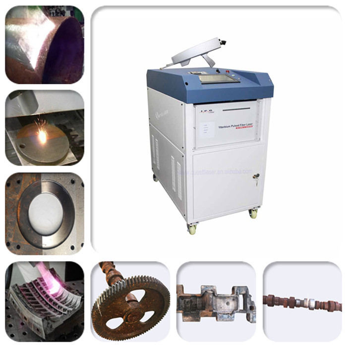IPG Rust Removing Laser Machine For Cleaning Painting / Graffity / Oil Tank / Silo