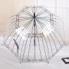 Buy cheap POE Rain Stick Birdcage Umbrella , Auto Open Clear See Thru Umbrellas from wholesalers