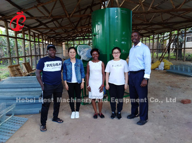 Poultry Chicken Farm Used Feed Mill Machine Sandy