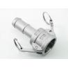 Buy cheap stainless steel male end threaded camlock couplings c TYPE from wholesalers