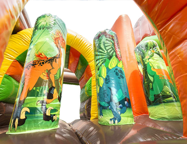 Blow Up Combo Car Jumper Inflatable Jumping Castle Bounce House With Slide