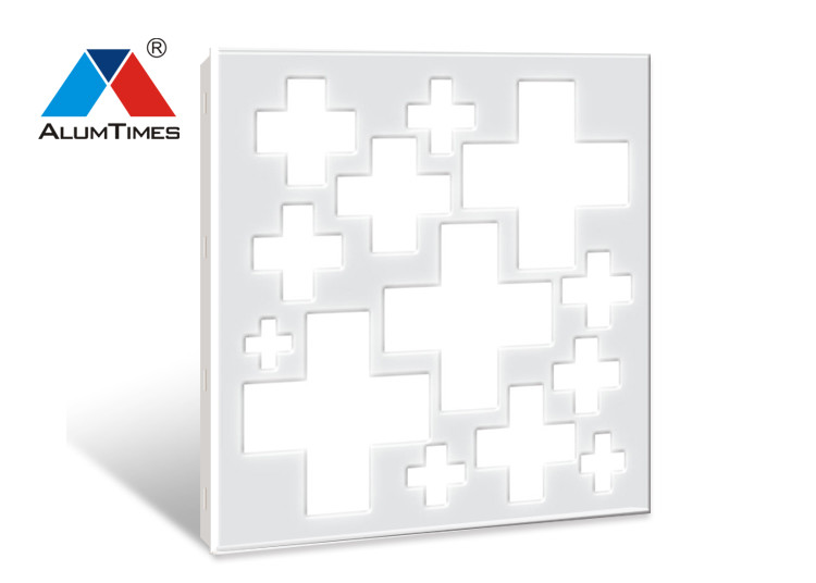 Aluminium Modern Perforated Ceiling Panel For Interior Roof Cladding