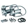 Buy cheap DC12V Dual Steel Air Ride Suspension Compressor Dual Tank Air Compressor from wholesalers