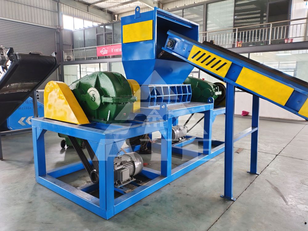 China Manufacturer Scrap Metal Crusher Aluminum Rim Shredder Machine for Metal Scrap