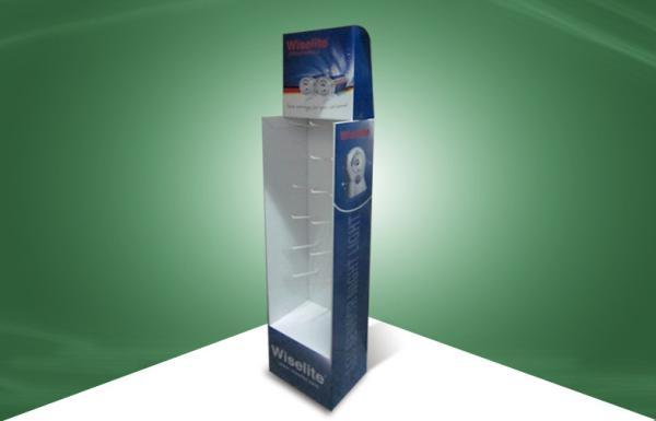 Buy cheap Floor Stand Show Pos Cardboard Displays For Led Light , Sgs / Iso / Rohs from wholesalers