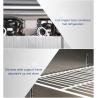 Buy cheap 780L Professional Kitchen equipment vertical refrigerator brand freezer commercial four door display freezer from wholesalers