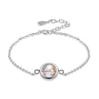 Buy cheap 0.64ft 2.4g Sterling Silver Slider Bracelets S925 Adjustable Round Bead Bracelet product