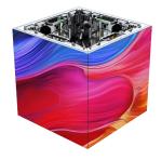 500x500mm Outdoor Rental LED Wall Display P3.91 Seamless Splicing LED Video