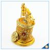 Buy cheap Jeweled Enamel Trinket Box Antique Telephone Shape Trinket Box For Women's Gift SCJ183 from wholesalers
