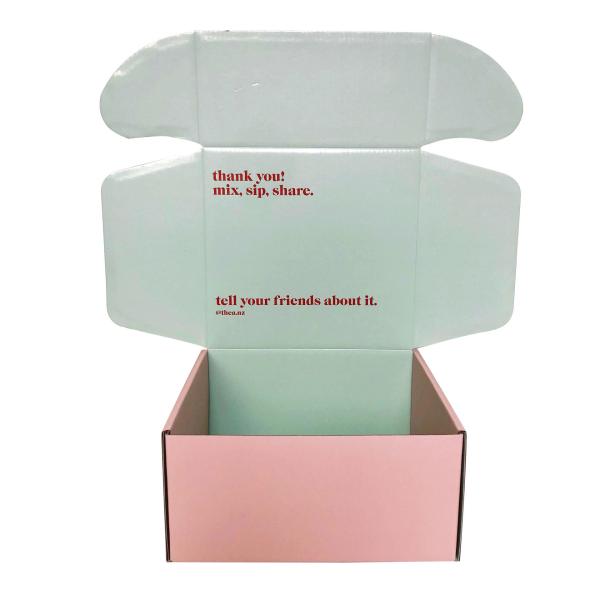 Buy cheap CMYK Color Carton Mailer Shipping Boxes Exquisite Craft Paper Box Packaging from wholesalers