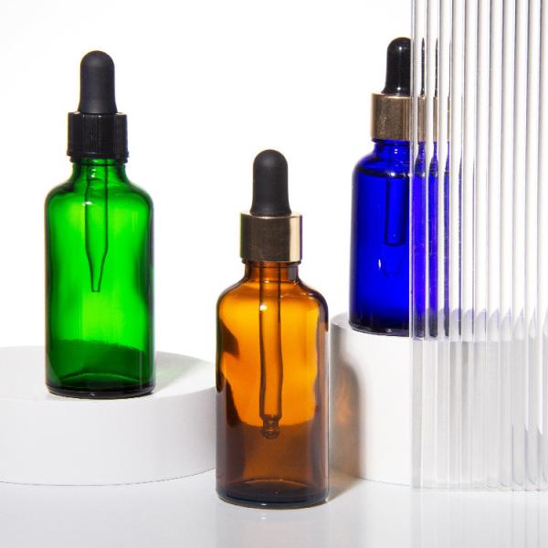 Buy cheap OEM 5ml 10ml 1oz Amber Glass Dropper Bottles Essential Oil from wholesalers
