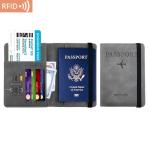 AMAZON PU LEATHER PASSPORT BAG RFID MULTI-FUNCTIONAL PASSPORT HOLDER PASSPORT