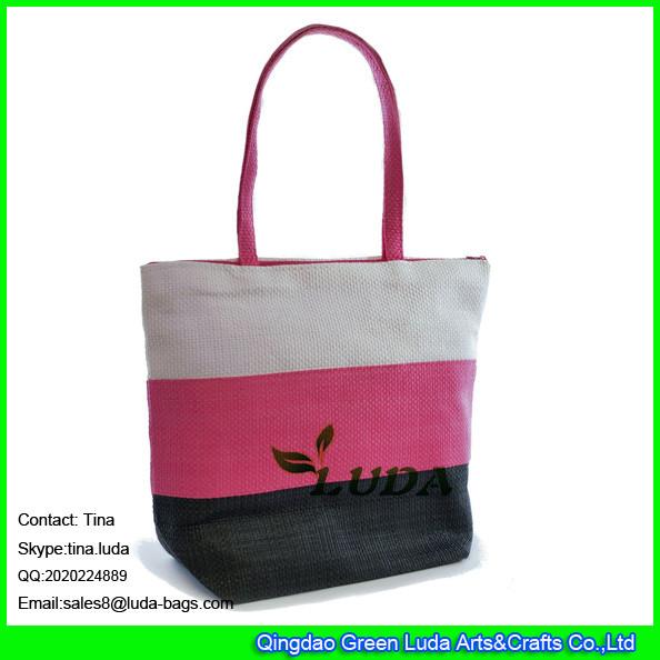 Buy cheap LUDA 2016 new products of straw bag woven paper straw handbags from wholesalers