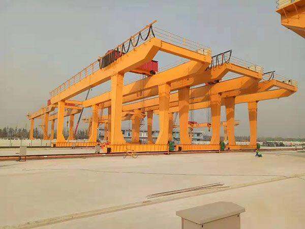 Buy cheap Span 5-21m Double Beam Gantry Crane Outdoor Gantry Crane 12m/Min from wholesalers