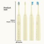 Buy cheap Smart IPX7 Adult Timer Electric Toothbrush For Oral Cleaning Whitening from wholesalers