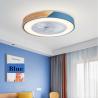 Buy cheap Modern minimalist fan light invisible led ceiling light wrought iron macarons ceiling fan light(WH-VLL-25) from wholesalers