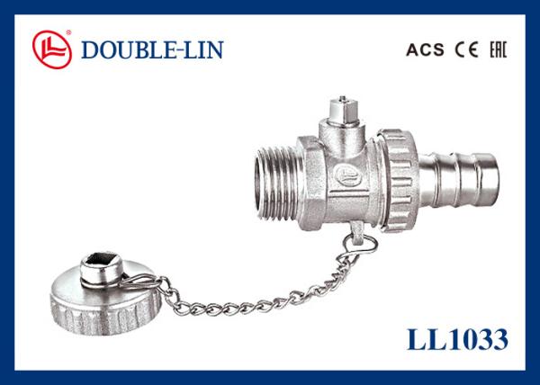 Buy cheap Cap Key On Off Operated HPB 57-3 Brass Drain Ball Valve from wholesalers
