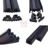 Buy cheap Temperature Resistant -40°F To 248°F Rubber Seal Strip For Heavy Duty 0.4in from wholesalers