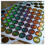 Buy cheap Custom print Anti-fake authentic adhesive hologram label ,secure genuine from wholesalers
