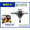 Buy cheap AN101152 TUKTUK KEKE Crank Shaft Assy Crankshaft BAJAJ RE from wholesalers