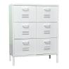 Buy cheap Bedroom Chest Furniture 6 Drawer H1015MM Steel Storage Cabinet from wholesalers