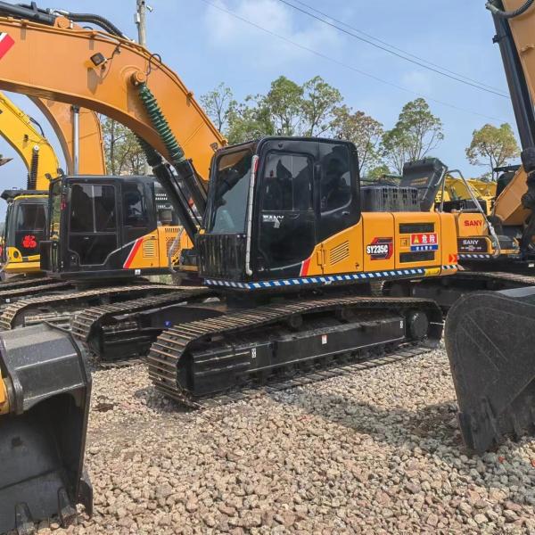Buy cheap 125KW Sany235C Second-hand Excavator Original Hydraulic Pump and Affordable Efficiency from wholesalers
