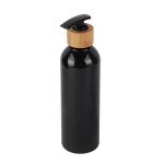 Black Round Shoulder PET Cosmetic Lotion Bottle 60ml 80ml 100ml 120ml 150ml