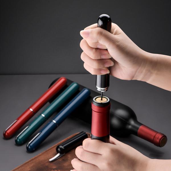 Buy cheap Pneumatic Bottle Opener Pen Wine Cork Pneumatic Bottle Opener Kitchen Gadget Tools from wholesalers