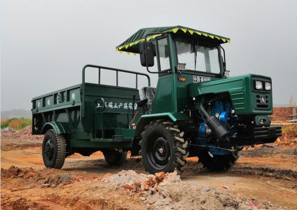 Easy Drive Articulating Lawn Tractor Small Off Road Dump Truck 18.6kw Power mini