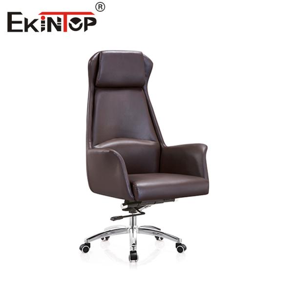 Buy cheap Unparalleled Leather Swivel Arm Chairs With Aluminum Base from wholesalers