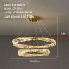 Buy cheap Nordic Luxury Ceiling Lamp Creative Living Room Dining Room Crystal Ceiling Chandelier(WH-CA-101) from wholesalers