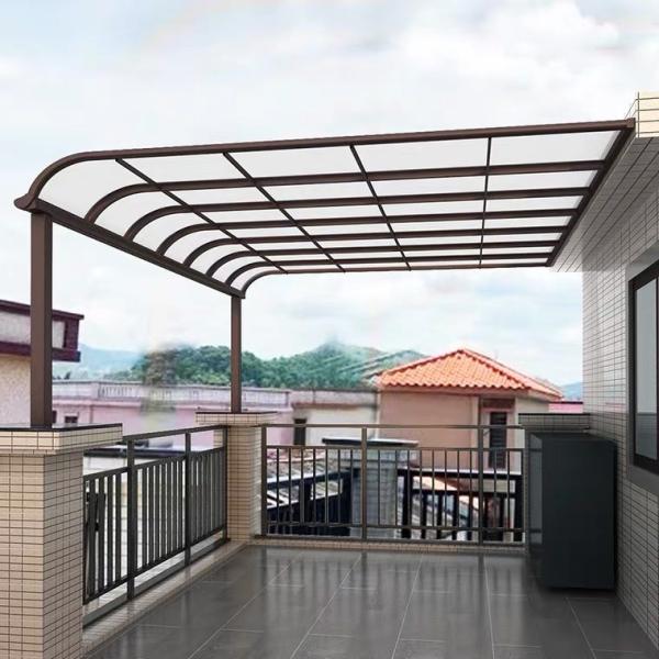 Buy cheap UV Resistant Outdoor Aluminum Patio Pergola Polycarbonate Panel Snowproof from wholesalers