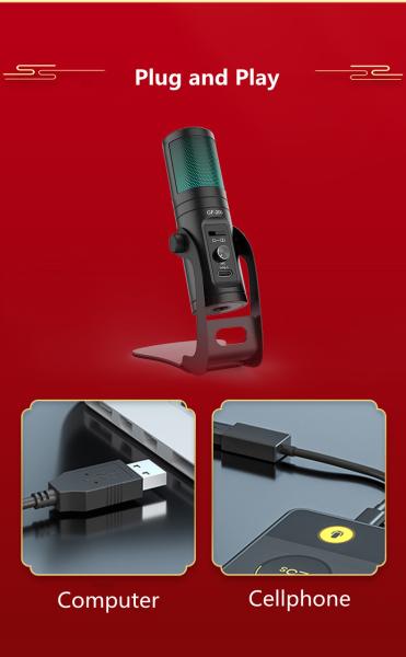 Buy cheap Builtin Sound Card USB Condenser Microphone OEM ODM from wholesalers