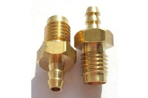 Buy cheap Anodized Custom Precision Machined Parts Brass Material Gold Color from wholesalers