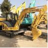 Buy cheap 1896 Working Hours Original Hydraulic Pump 5 Ton Mini Used Excavator Komatsu PC55MR-2 from wholesalers
