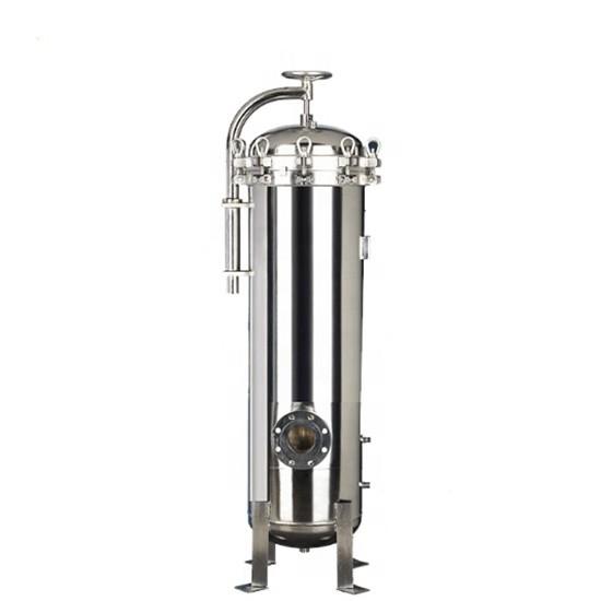 Stainless Steel Multi Cartridge Filter Housing for 2-20 Cartridges 50 GPM Flow
