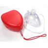 Buy cheap Resuscitation Pocket Face Mask Cpr Resuscitation Mask Position Ex Cushion 13x10x5 Cm from wholesalers