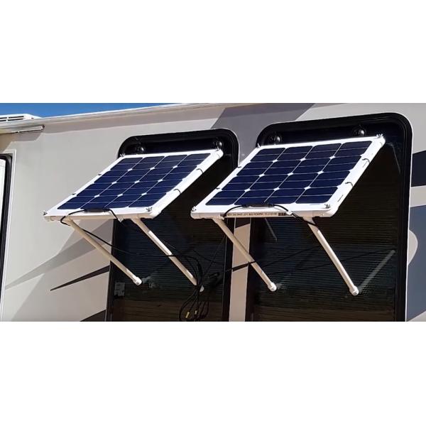 Semi Flexible Mono Perc Custom Solar Panel 100V For LED Lighting Project