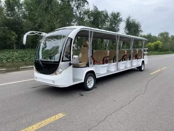 Buy cheap 1000kg Customizable Colors Electric Sightseeing Car FNE-C24 Max Load 24 Passengers from wholesalers