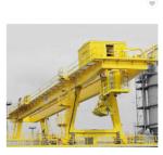 10 Tons Double Beam Grab Mobile Rail Gantry Crane Truss Type