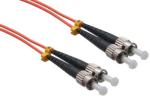Computer Indoor Fiber Optic Armoured Patch Cord with LSZH Jacket Blue Yellow