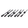 Buy cheap Black Color M14 M21 Waterproof Power Cable Male To Female PVC Jacket from wholesalers